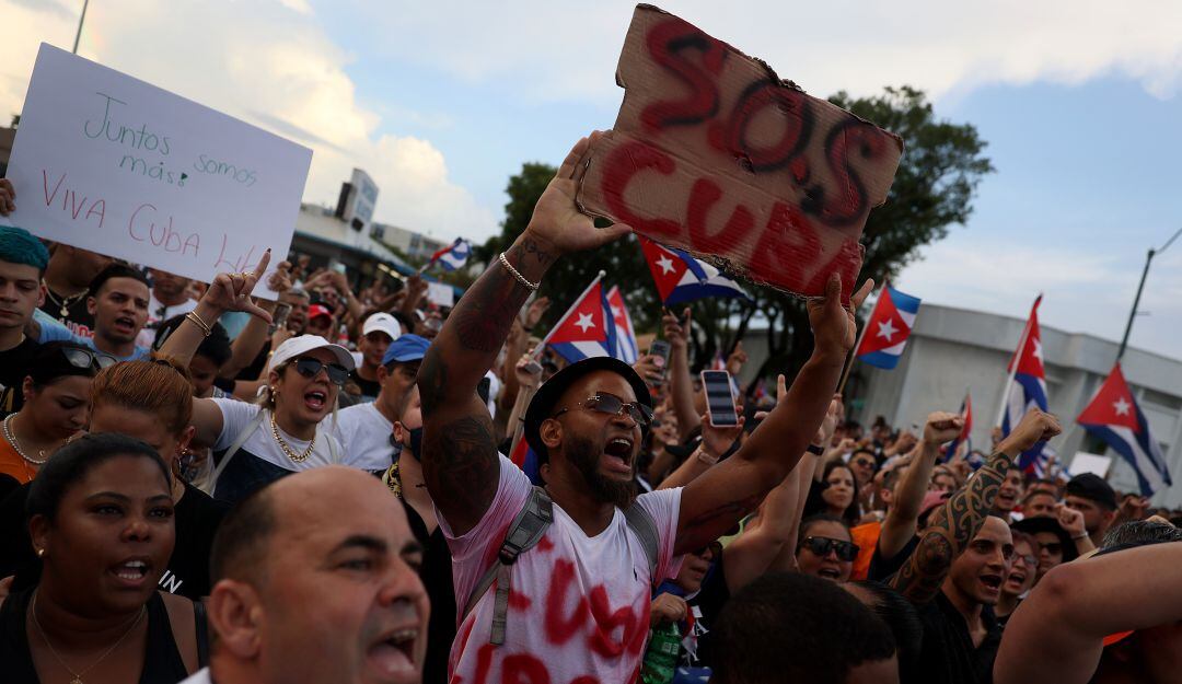 Protestas en Cuba