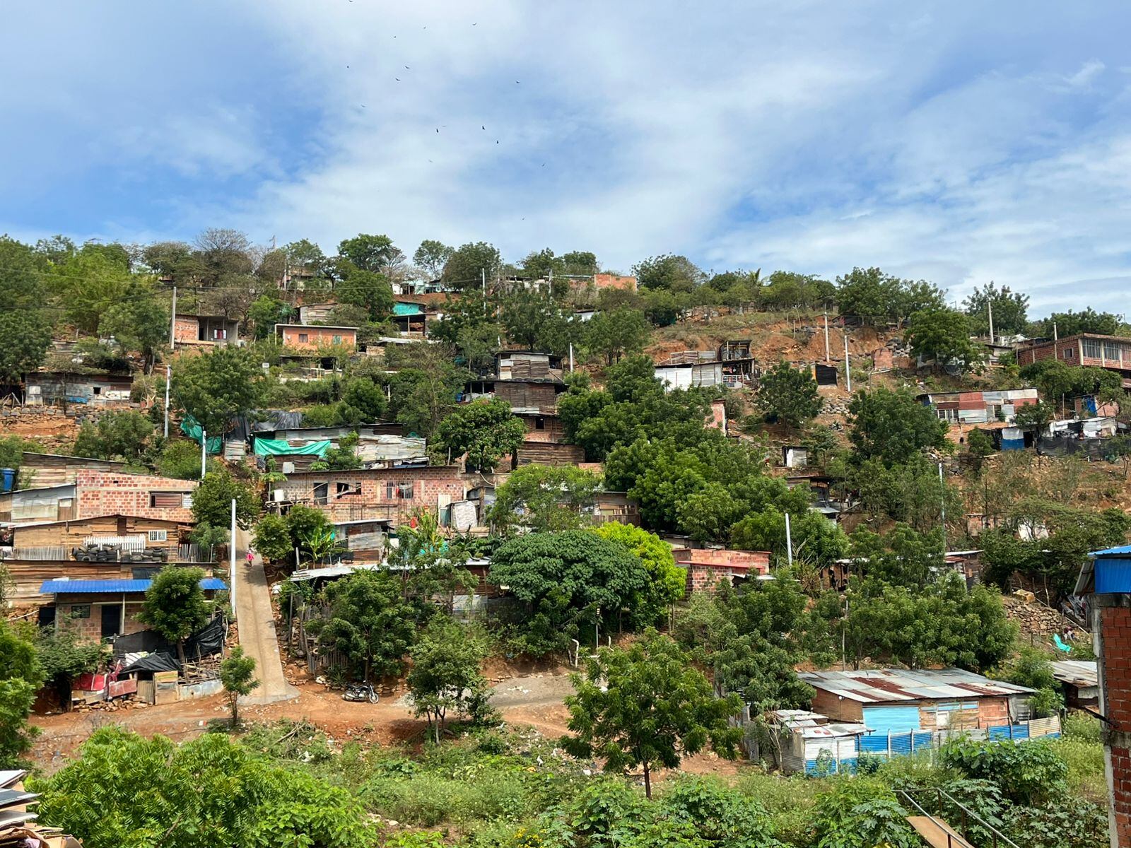Asentamiento humano Colinas del Tunal. / Foto: Jenny Márquez.