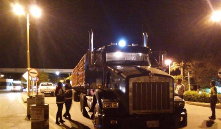 Transporte de carga en la frontera