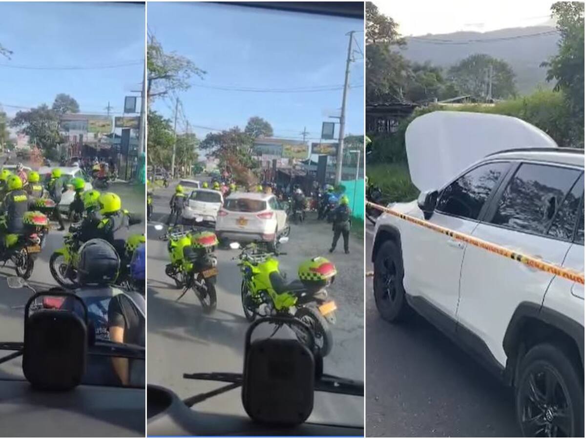 Cinematográfica persecución policial terminó con la captura de una persona en Ibagué