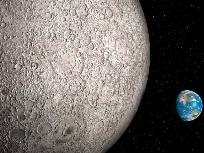 Velocidad de la Tierra y la Luna - Getty Images