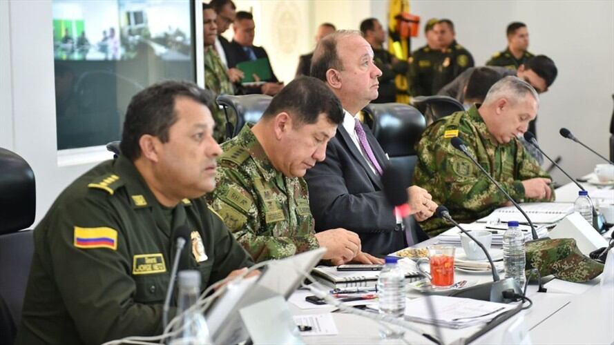 Mindefensa da parte del paro campesino . Foto: Cortesía: Mindefensa