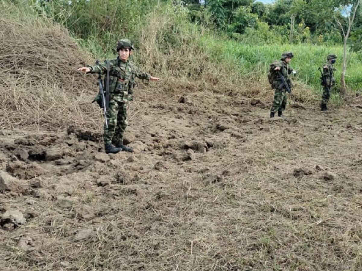 Desactivan ‘cilindros bomba’ instalados en zona rural de Arauca