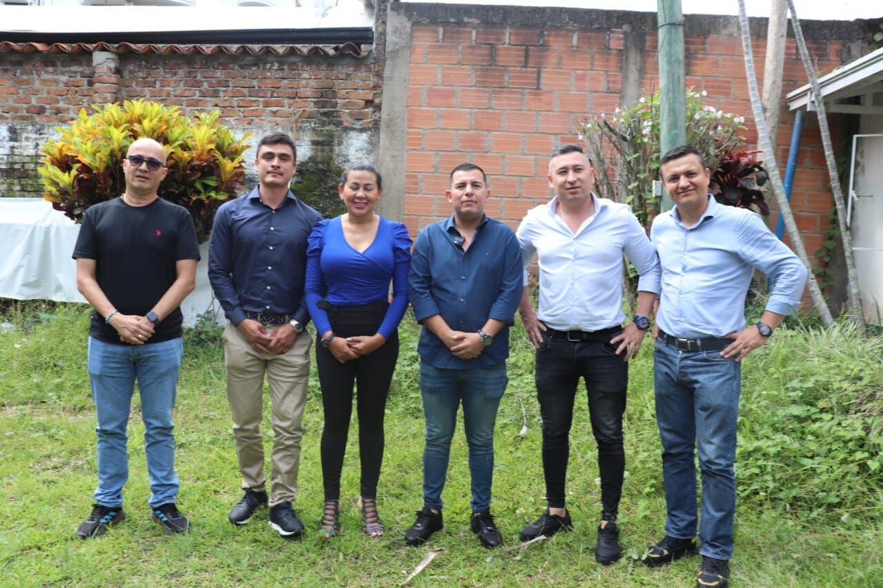 Los integrantes de la bancada Conservadora del Concejo de Ibagué