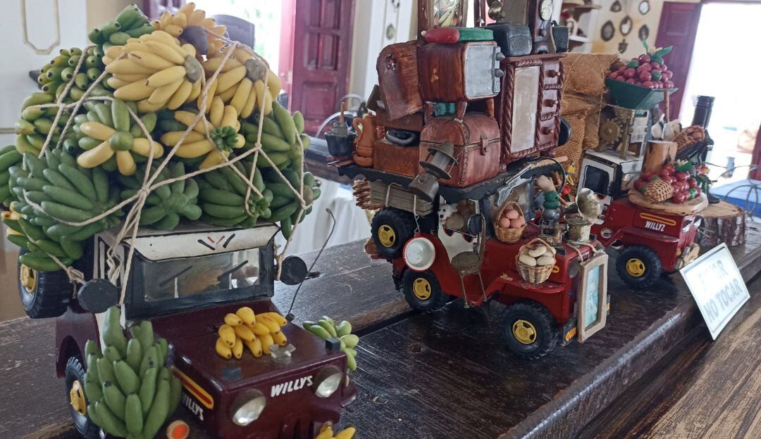 Réplica de Jeep Willys en el parque del Café en Montenegro, Quindío