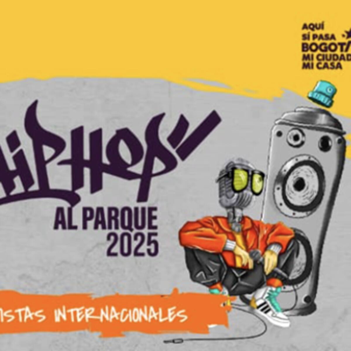 Hip Hop al Parque 2025: 24 artistas celebran la unión de generaciones en Bogotá