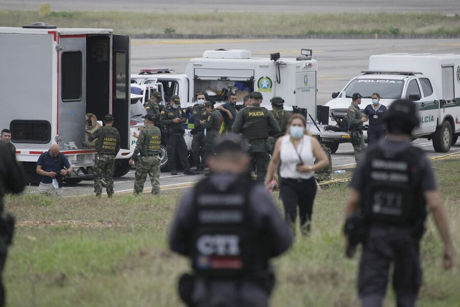 Atentado terrorista en el aeropuerto Camilo Daza de Cúcuta. / Foto: Archivo. 