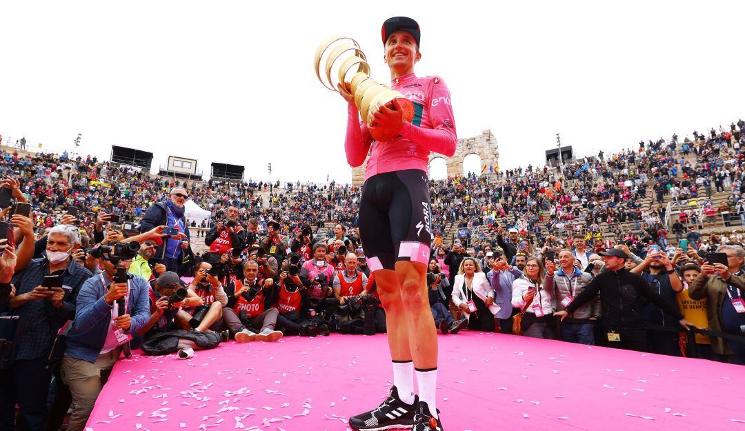 Jai Hindley, campeón del Giro de Italia