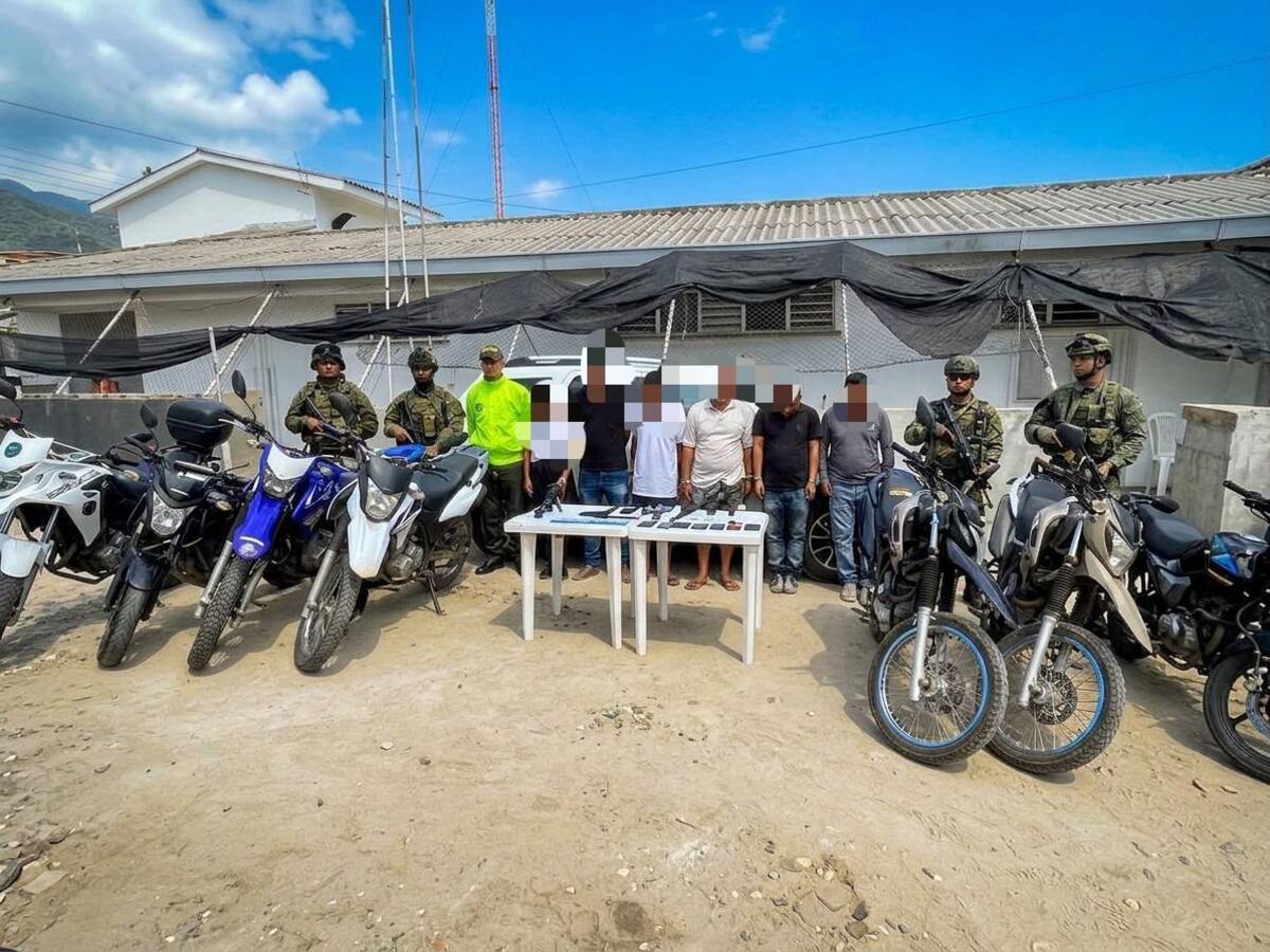 El Ejército desarticuló una comisión urbana de las disidencias de las Farc en el norte del Cauca