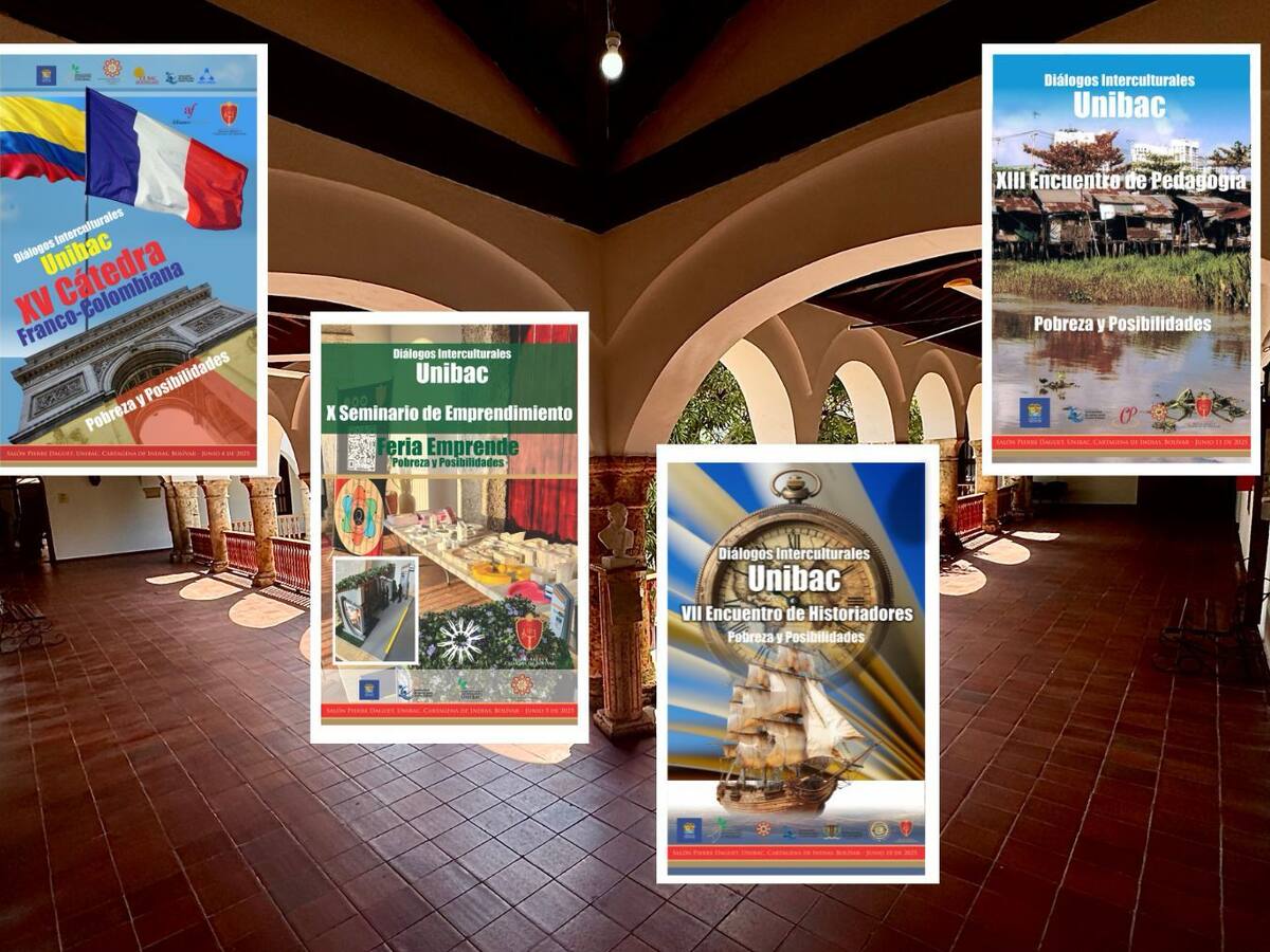 Diálogos Interculturales de Unibac 2025 hasta el 11 de junio en Cartagena