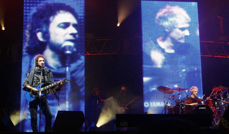 Soda Stéreo estuvo en Colombia en el año 2007.