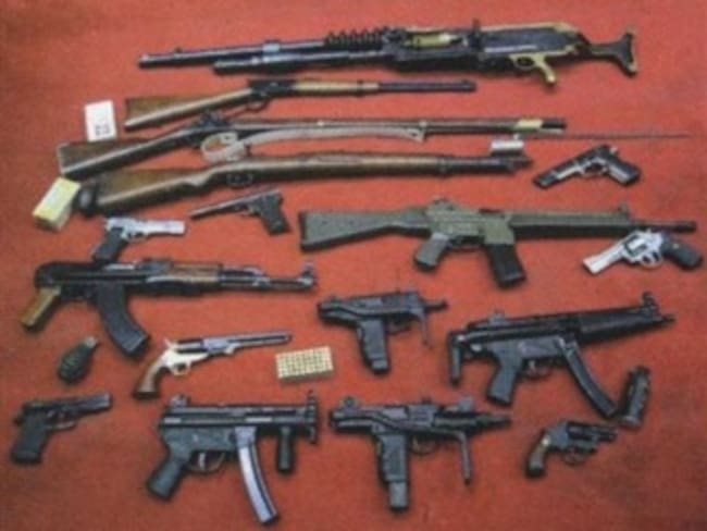 En 2013 han sido incautadas 241 armas de fuego en Bolívar