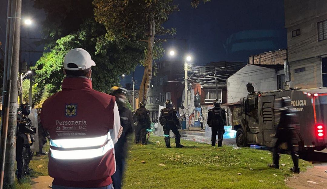 Marchas del 7 de agosto dejaron ocho capturados en Bogotá 