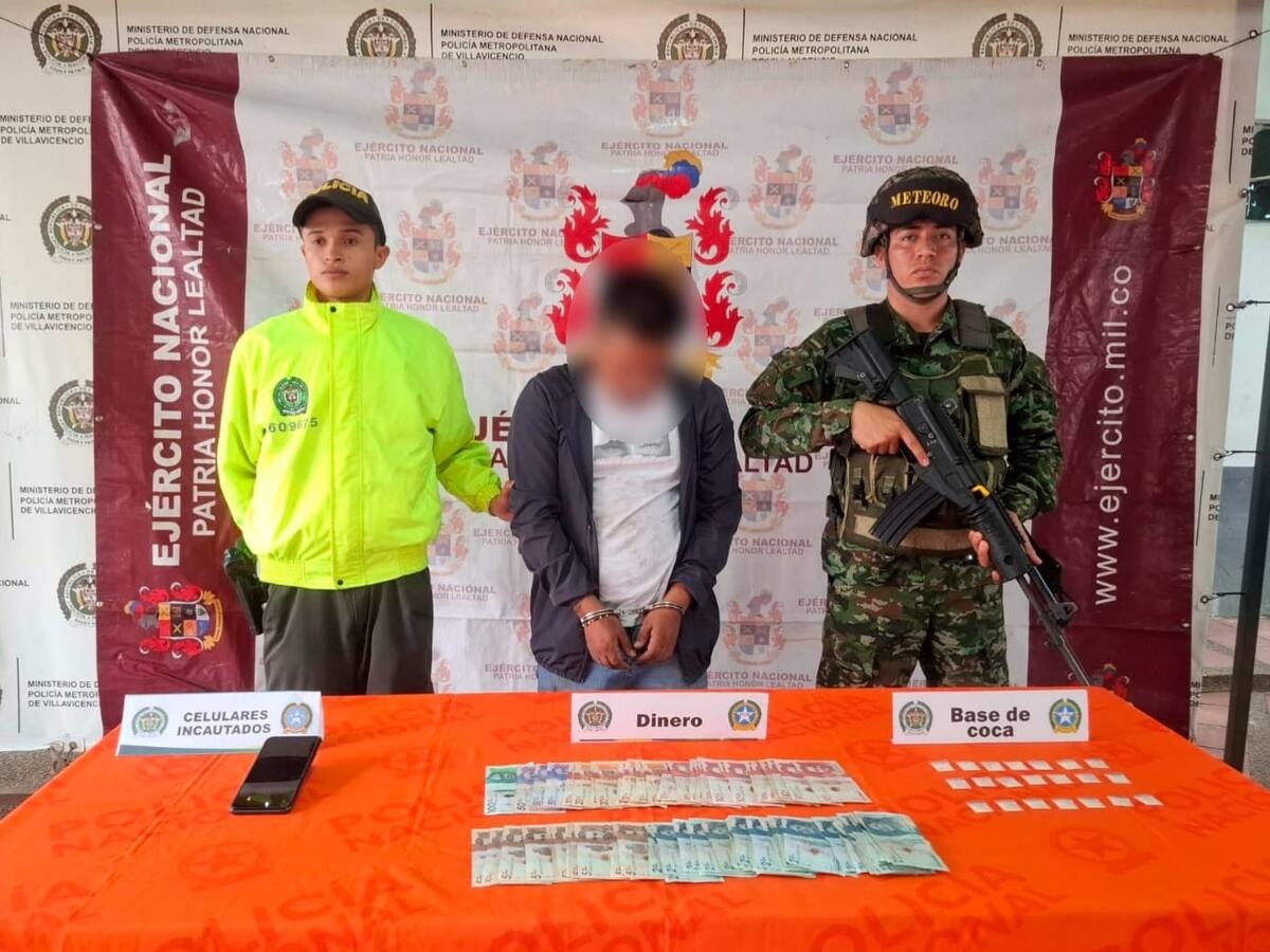 Capturan a alias ‘Bollo Negro’, jefe de sicarios del Clan del Golfo, en Villavicencio