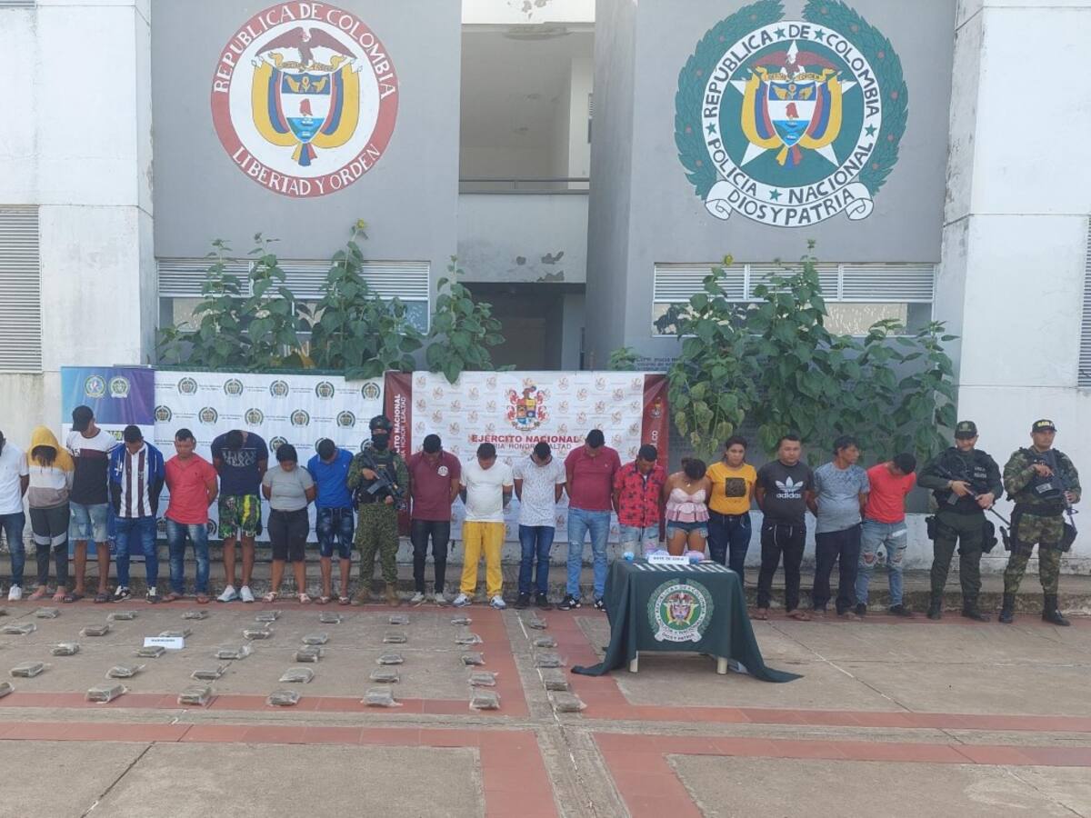 Operación Arcángel en Bolívar: capturados 20 presuntos miembros de las AGC