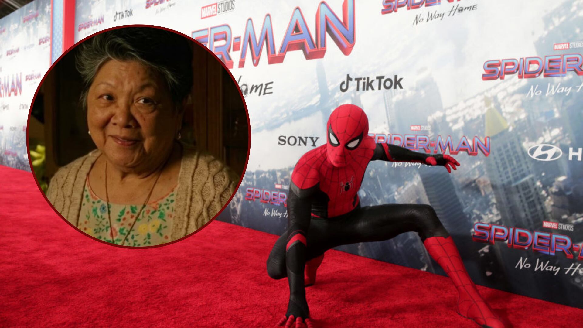 MURIÓ MARY RIVERA, LA ACTRIZ QUE INTERPRETÓ A LA ABUELA DE NED EN "SPIDER-MAN: NO WAY HOME", A LOS 82 AÑOS. Foto: Getty Images/ Marvel Studios/ Canva