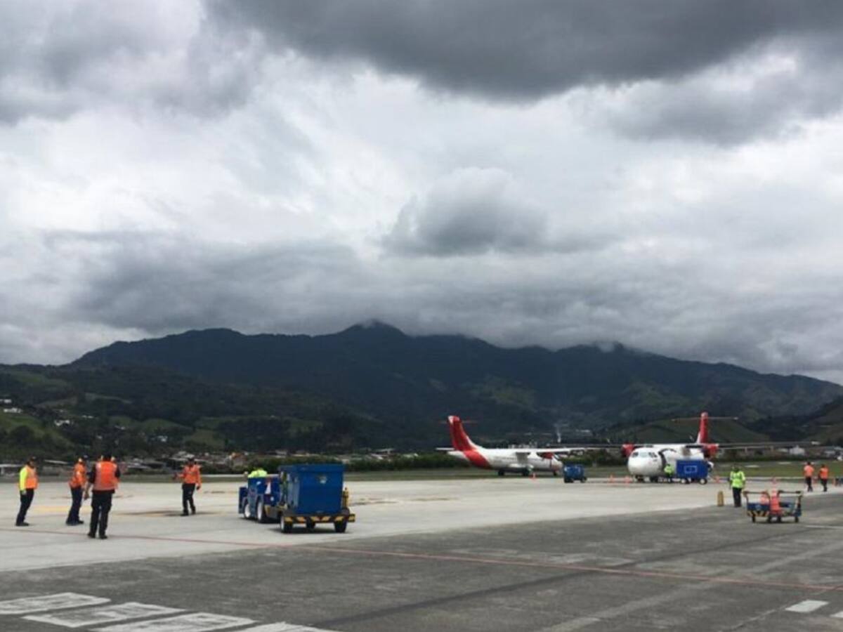 Avianca vuelve a operar desde Manizales este 1 de octubre