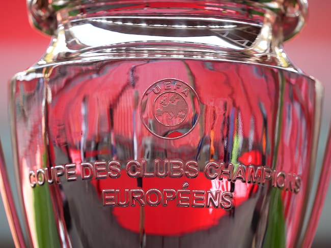 Trofe de la Liga de Campeones, cuyo vigente campeón es el PSG. (Photo by John Walton/PA Images via Getty Images)