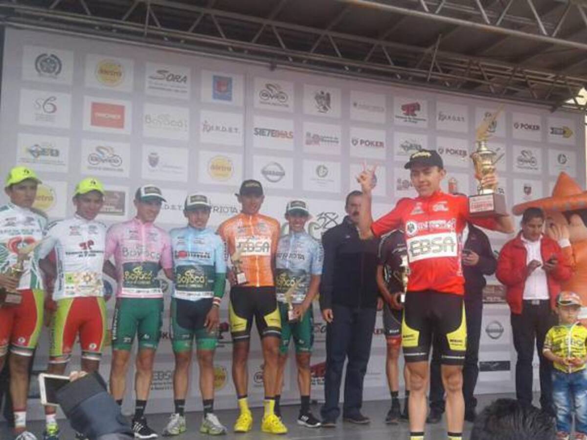 Óscar Rivera, Campeón de la Vuelta a Boyacá 2016