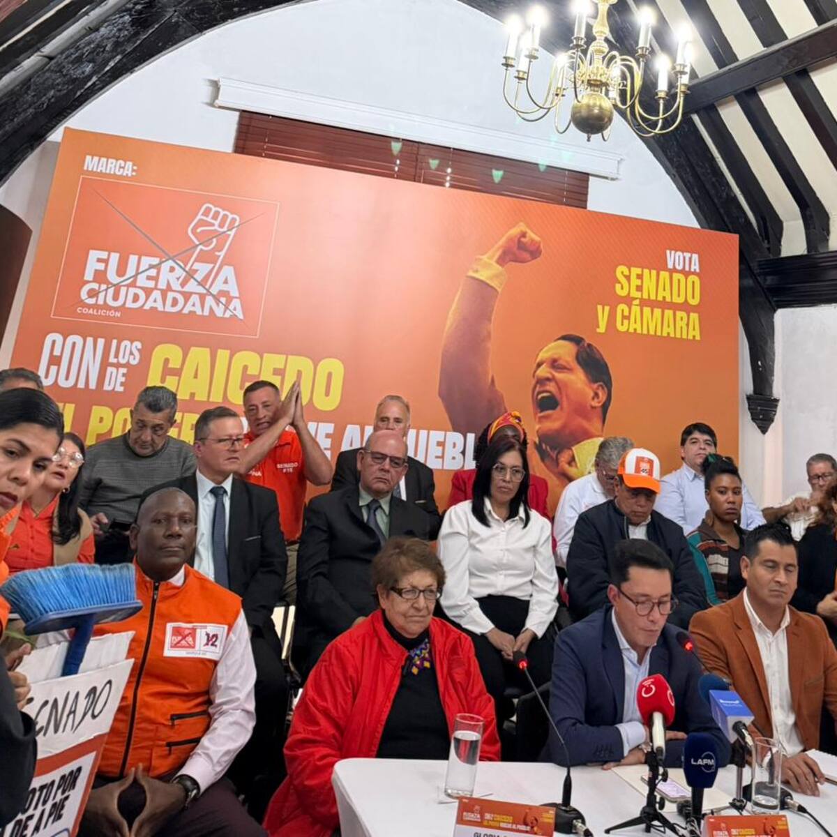Estos son los nombres de Fuerza Ciudadana para Senado y Cámara en elecciones 2026