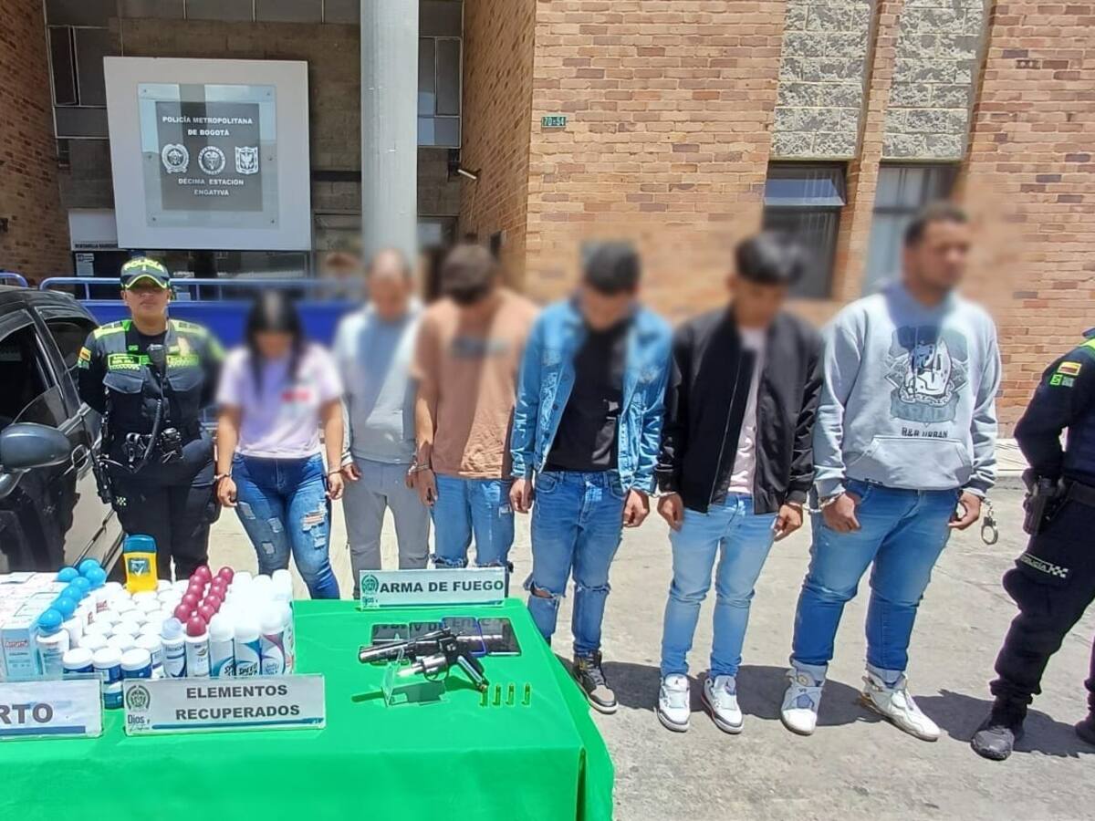 Capturan a seis extranjeros por hurto en almacenes de cadena en Bogotá
