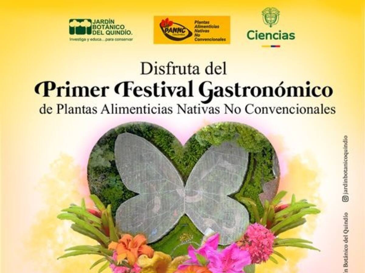 Empanadas de pringamoza y estofado de chachafruto en el Jardín Botánico del Quindío