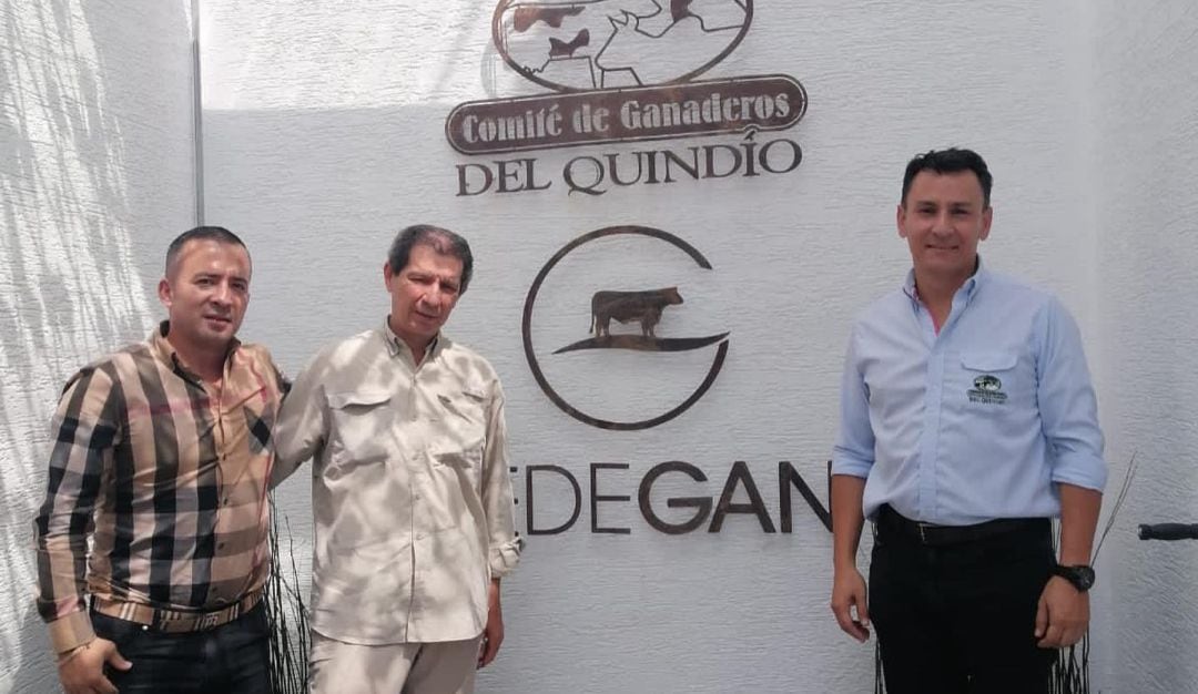 Presidente de Fedegan con directivas comité de ganaderos del Quindío