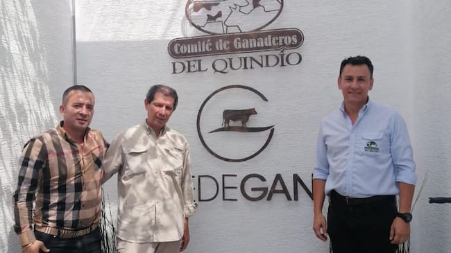 Presidente de Fedegan con directivas comité de ganaderos del Quindío