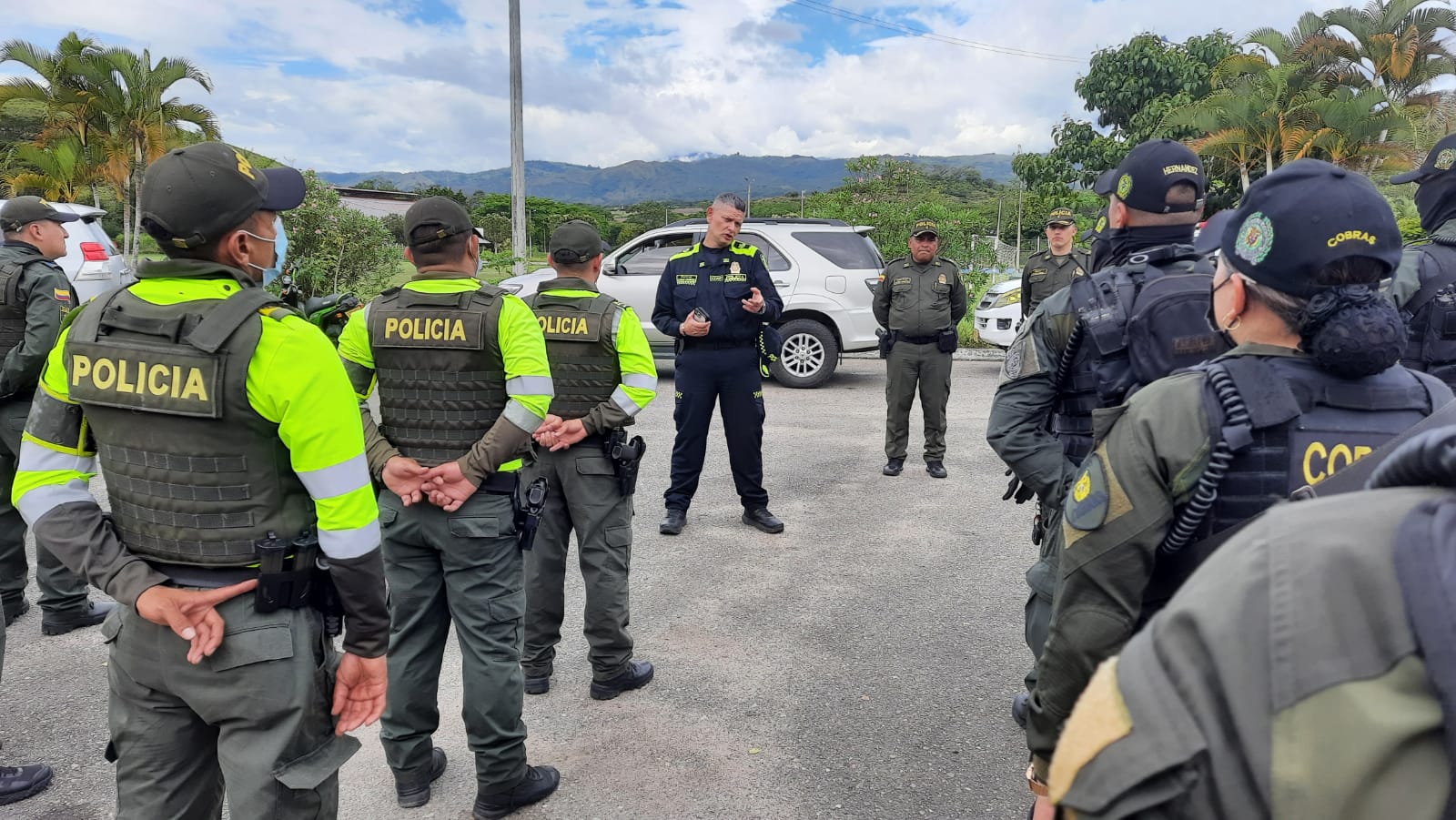 Los uniformados harán presencia en sitios de afluencia de personas.