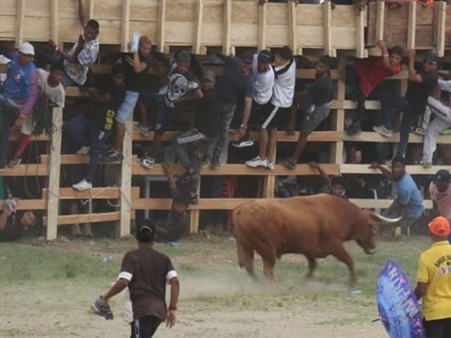 Corraleja en Colombia