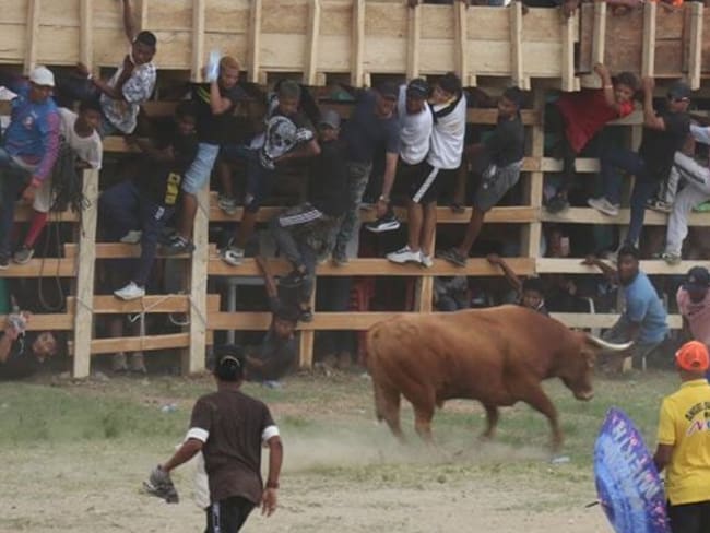 Corraleja en Colombia