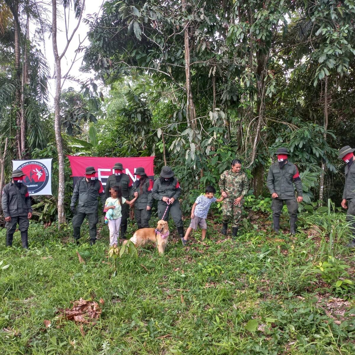 Atención: ELN libera a la sargento Karina Ramírez y a sus dos hijos