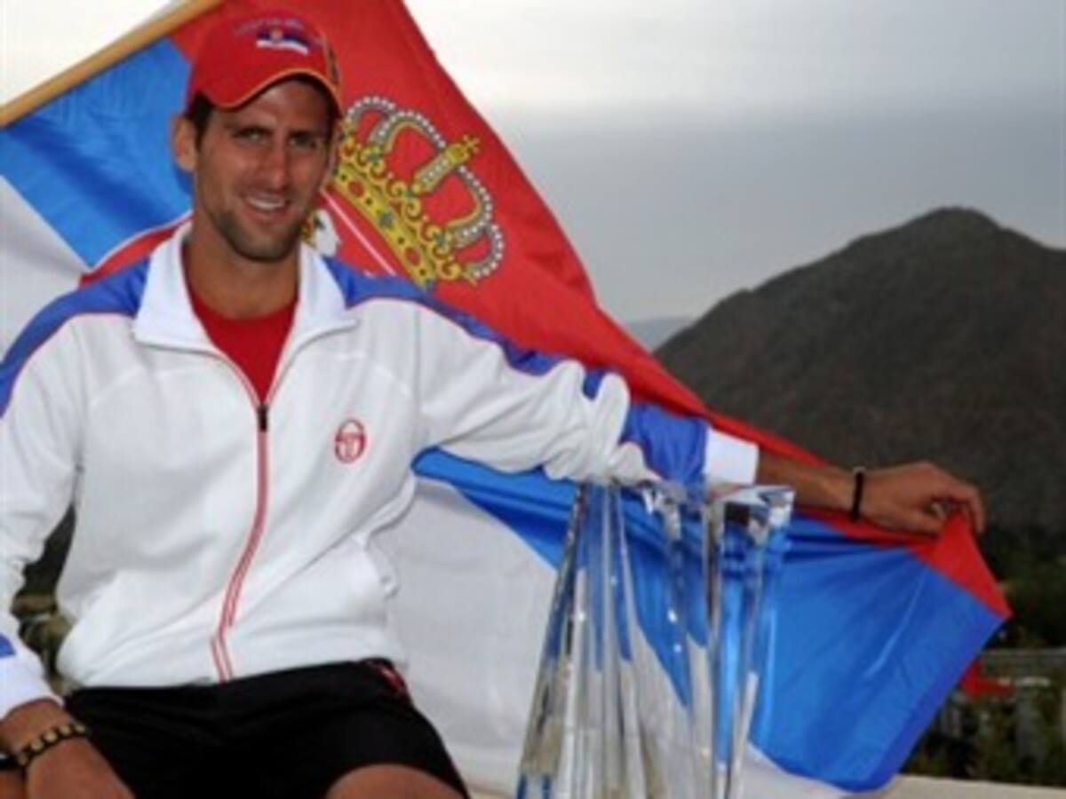 Djokovic será el abanderado de Serbia en los Juegos Olímpicos de Londres