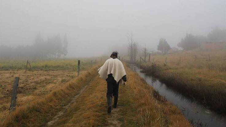 ¿Por qué las heladas en el centro del país?