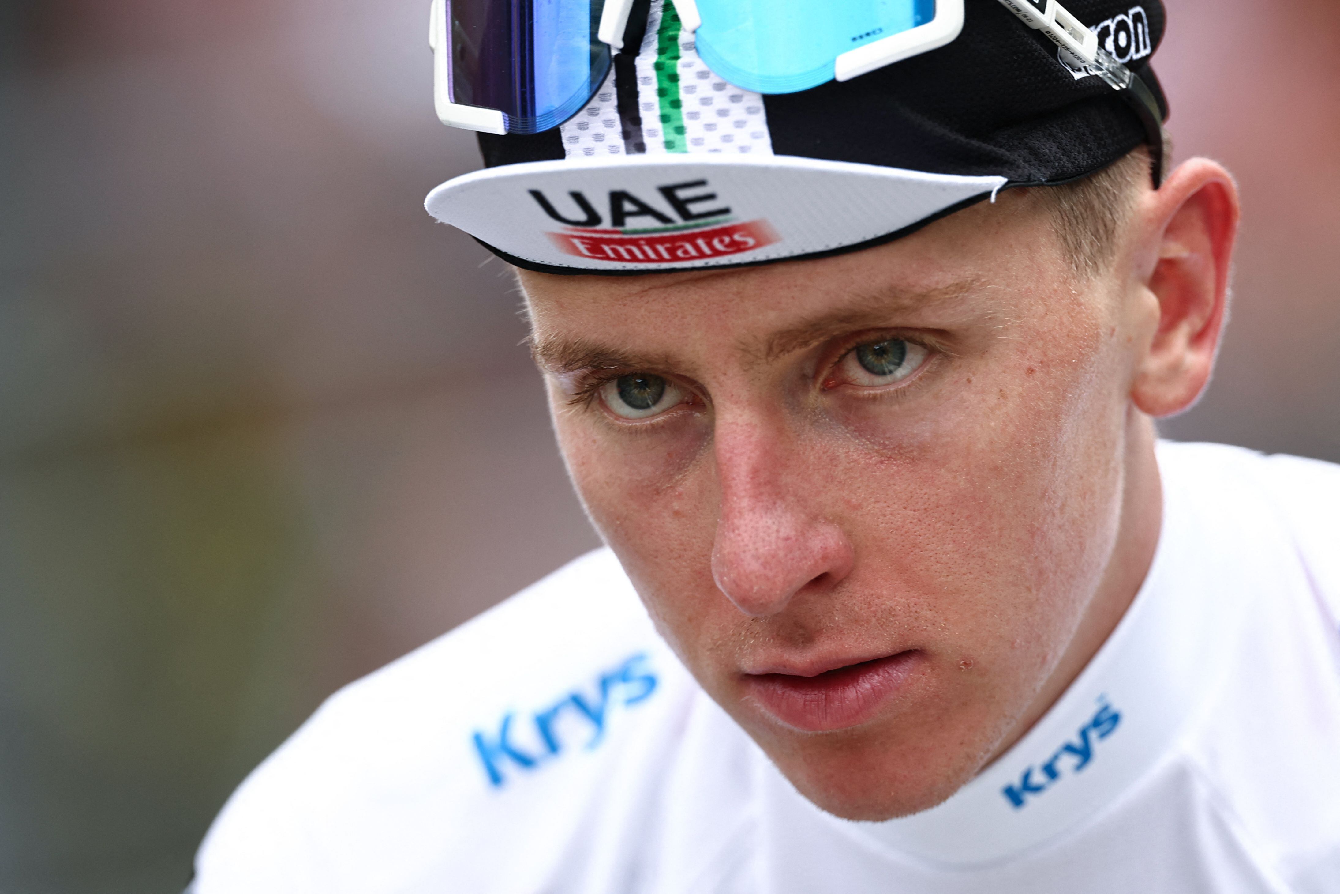 Tadej Pogacar, ciclista esloveno. (Photo by ANNE-CHRISTINE POUJOULAT/AFP via Getty Images)