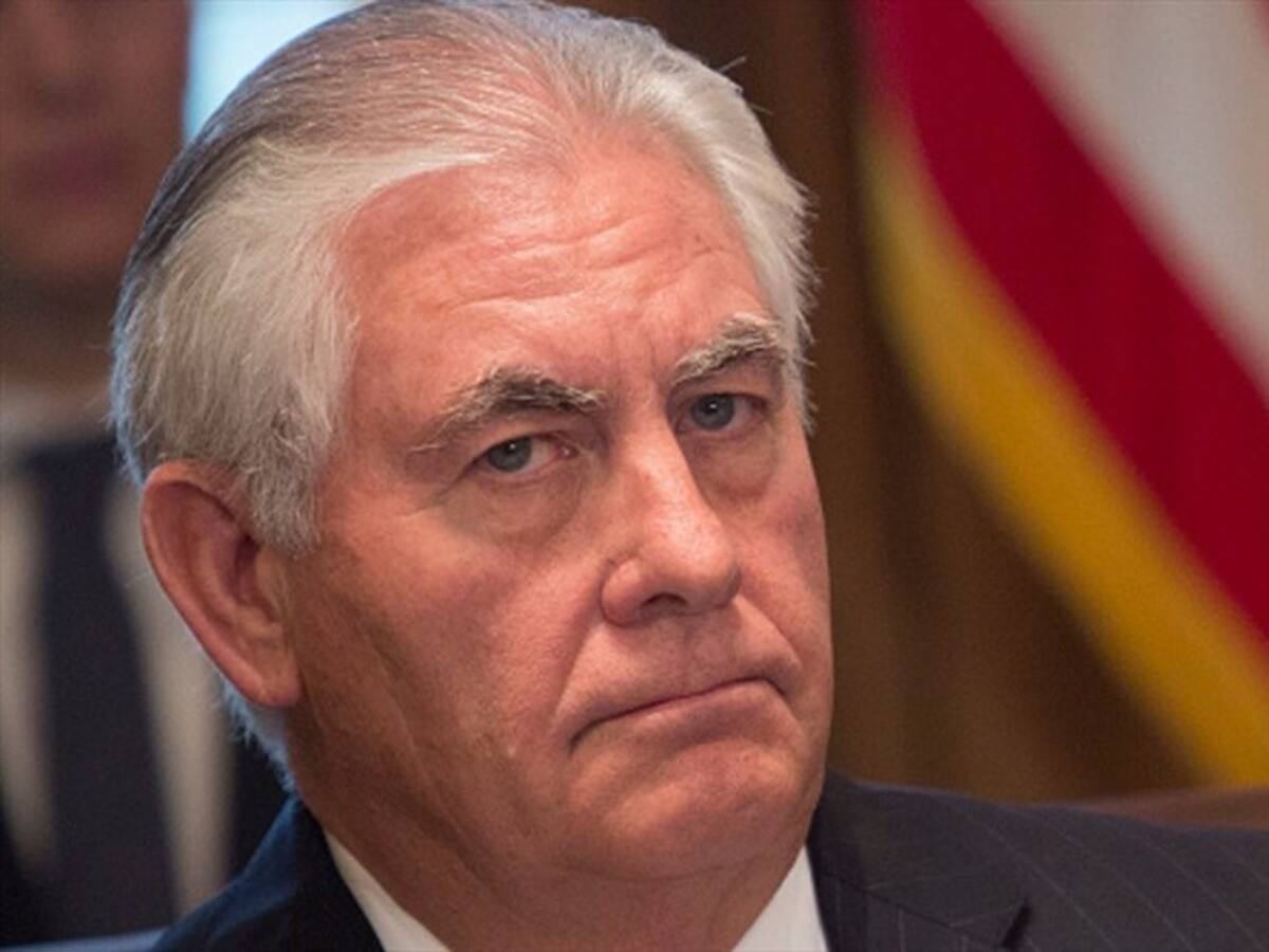Tillerson dice que nunca cuestionó la salud mental de Donald Trump