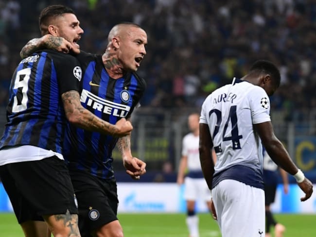 Dávinson Sánchez y Tottenham caen ante el Inter en la Champions