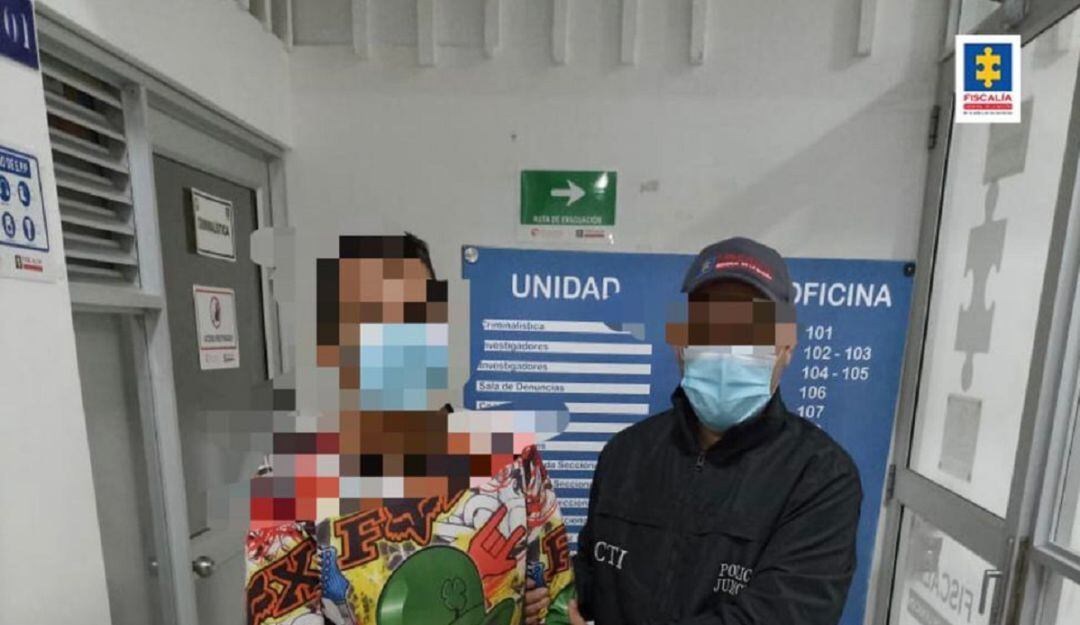 Foto: Enviada desde la Fiscalía General de la Nación.