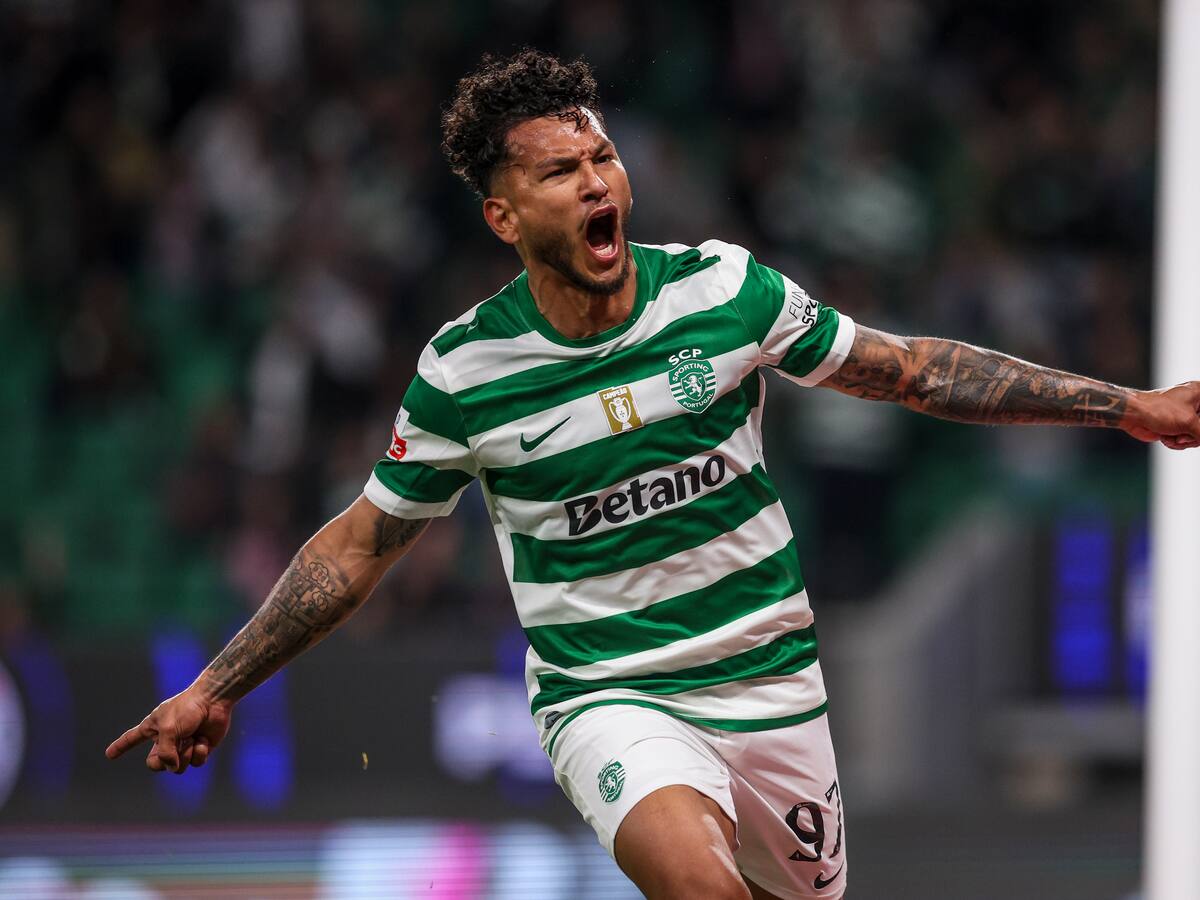 Suárez rompe la sequía y vuelve a marcar con el Sporting: Vea aquí el golazo del colombiano