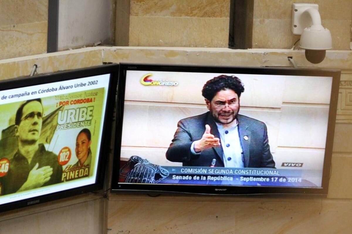 El senador del Polo Democrático Iván Cepeda fue el citante del debate en el Congreso donde pretende demostrar los nexos de Álvaro Uribe con ilegales.