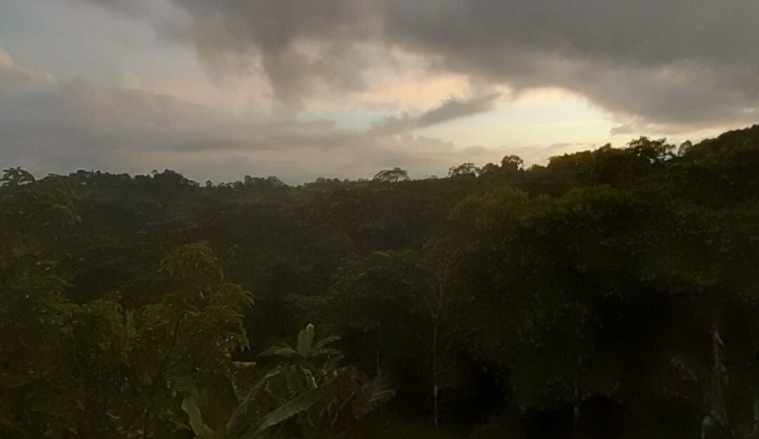 Desde Filandia, Quindío el amanecer y los paisajes del departamento