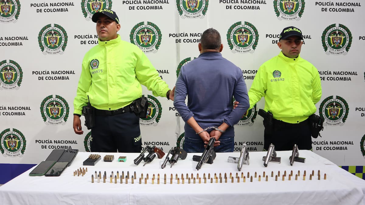 Capturado alias ‘Jaco’ en Cali: almacenaba arsenal para entregarlo a disidencias Farc
