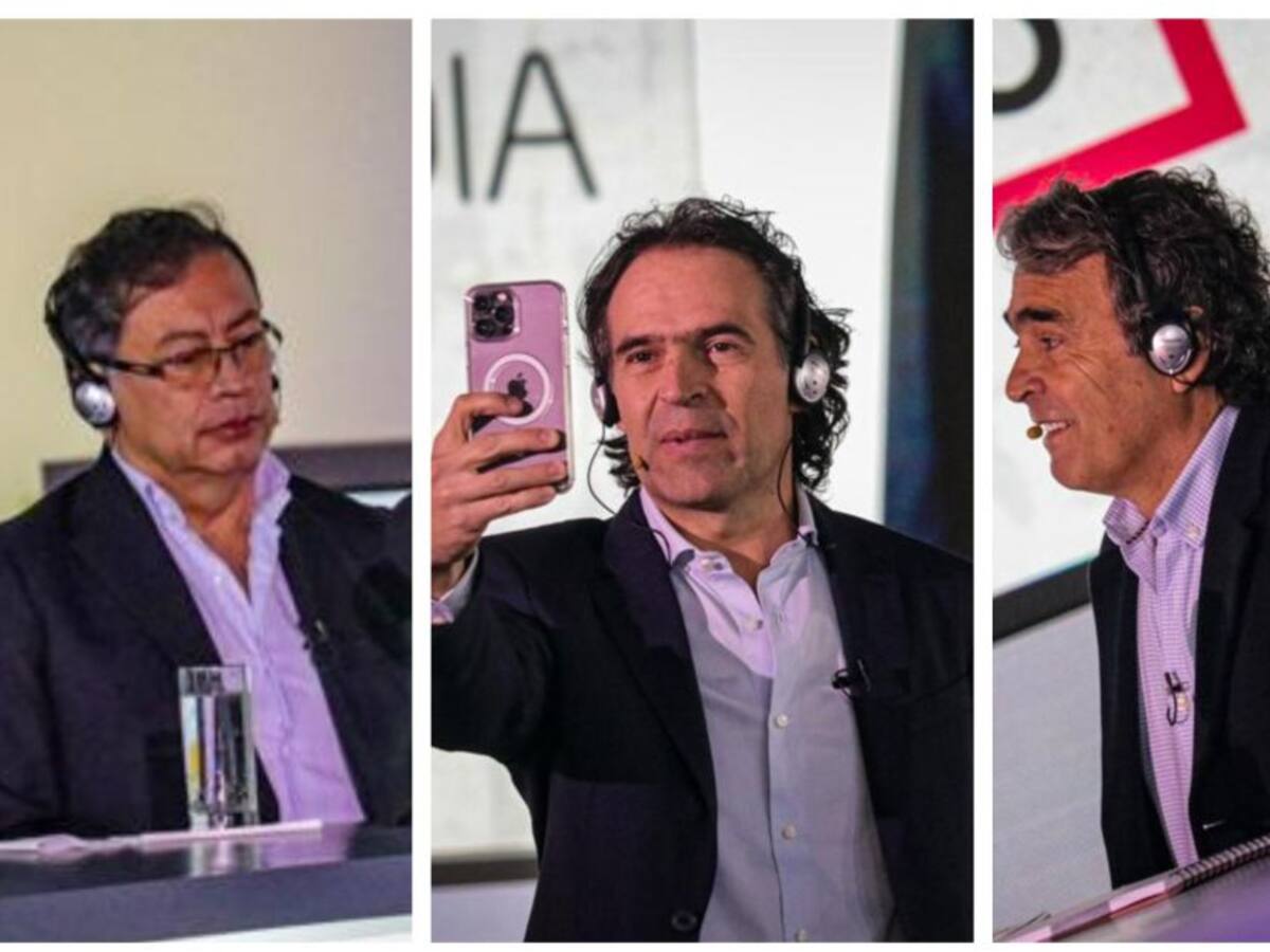 Reviva el debate de Prisa Media con Petro, Gutiérrez y Fajardo