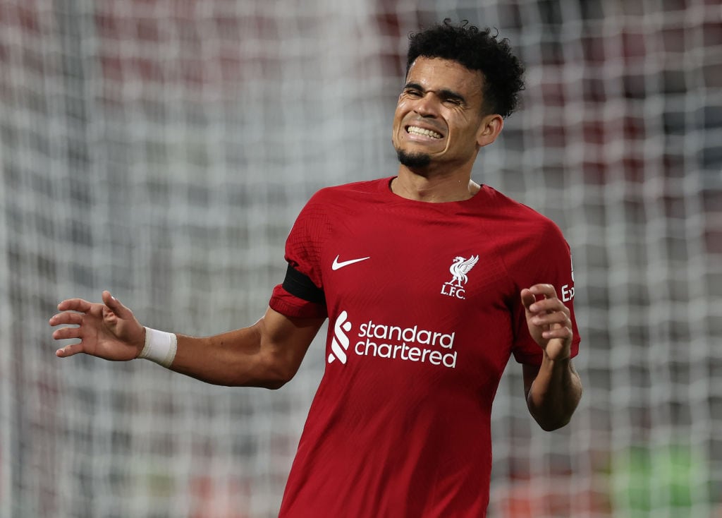 Luis Diaz, futbolista del Liverpool (Photo by Ian MacNicol/Getty Images)