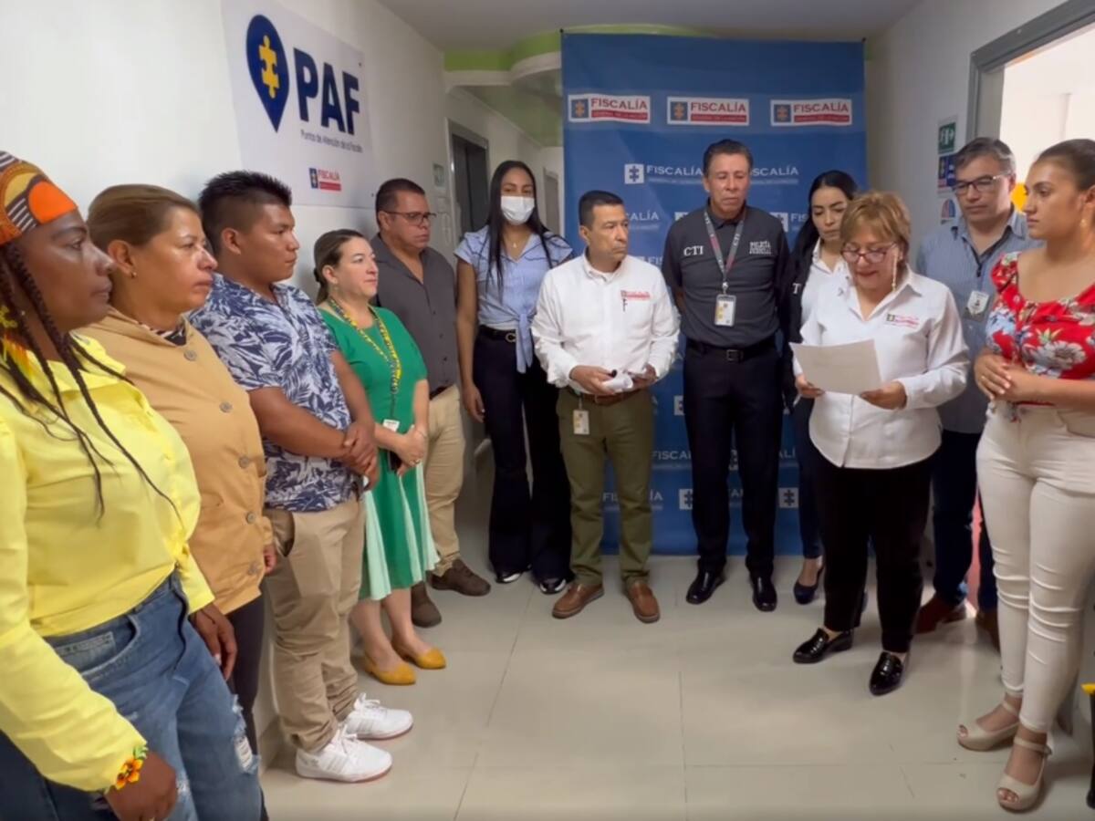 Oficina de la Fiscalía en Santa Cecilia contará con un enlace que habla la lengua indígena