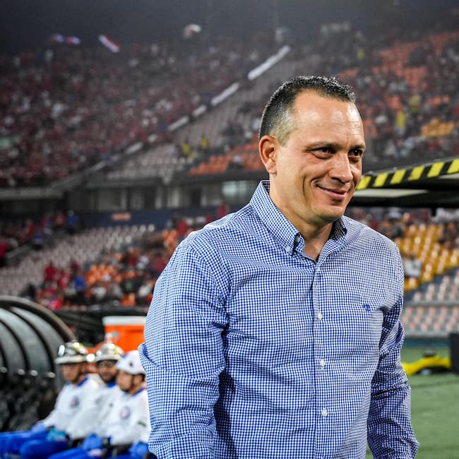 Alejandro Restrepo, entrenador del Independiente Medellín