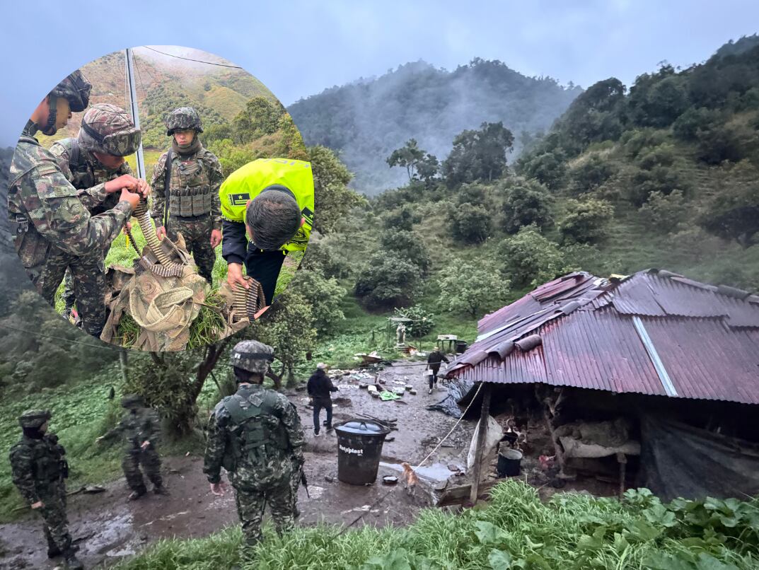 En operativo en Sonsón incaiutaron munición, un arma de fuego y rescataron 20 perros