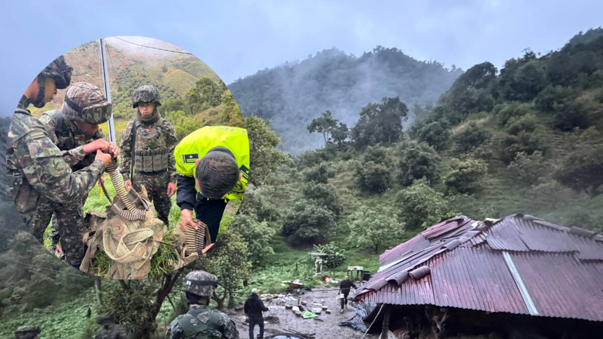 En Sonsón a un hombre le incautaron un arma, abundante munición y 20 caninos