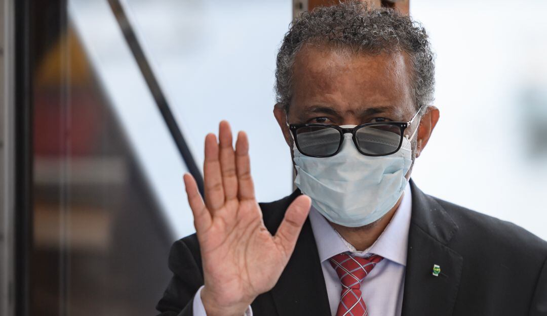 El director de la Organización Mundial de la Salud, Tedros Adhanom.