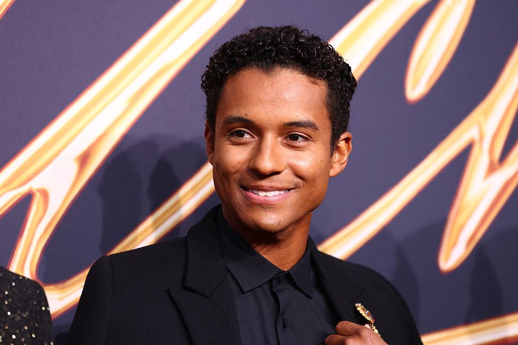 BERLIN, GERMANY - APRIL 10: Jaafar Jackson attends the "Michael" Global Fan Premiere at Uber Eats Music Hall on April 10, 2026 in Berlin, Germany. (Photo by Sebastian Reuter/Getty Images for Universal Pictures)